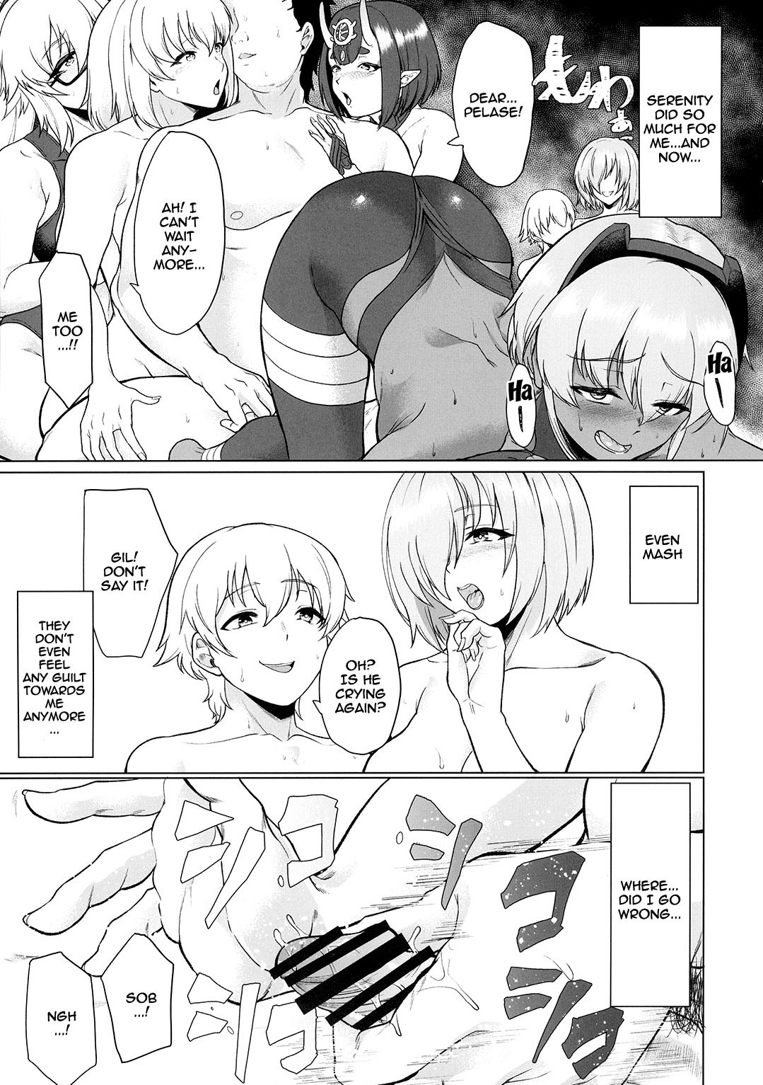 Hentai Manga Comic-The Girl Who Always Seemed Confident Was Showing a Different Face Than Usual... The Look of a Slut-Read-46